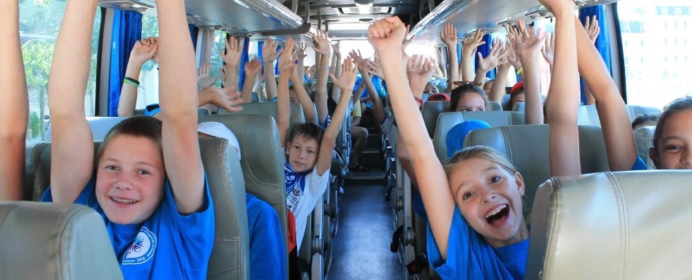 Перевозка детей и школьников на автобусе.